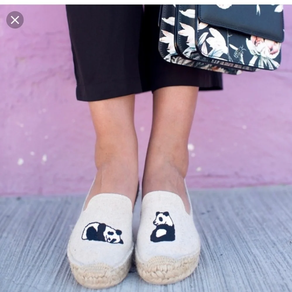 Soludos Women’s Cream Panda Espadrilles